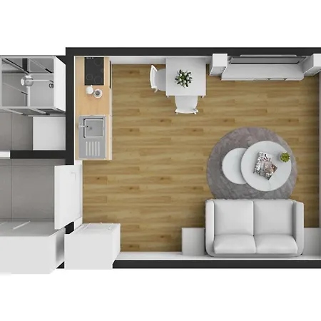 Lovely With Balcony In Residential Area * Прага
