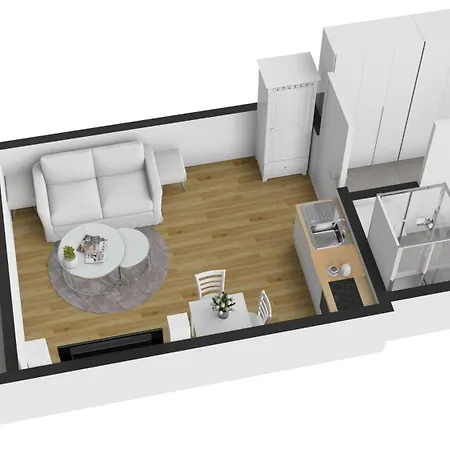 Lovely With Balcony In Residential Area Апартаменты *