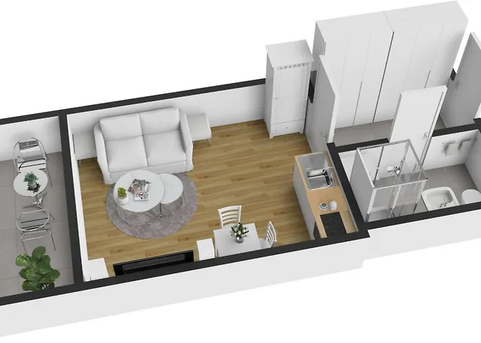 Lovely With Balcony In Residential Area Lejlighed *